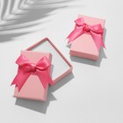 Коробочка подарочная под набор «Пастила» 5×8×2,5, цвет нежно-розовый - фото 321793302