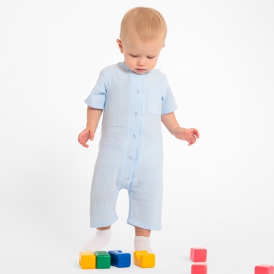 Песочник детский MINAKU, рост 86-92 см, голубой