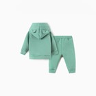 Костюм: джемпер и брюки Крошка, Я BASIC LINE, рост 68-74 см, ярко-зелёный 10630866 - фото 14116904