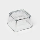 Менажница стеклянная составная BAROQUE, 15×7,5 см, 2+1 - фото 4627544
