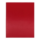 Тетрадь 48 листов в клетку Calligrata VIGO бумвинил VA0104, красный, блок офсет - фото 321809545