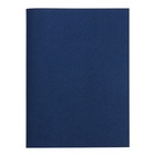 Тетрадь А4 96 листов в клетку Calligrata VIGO бумвинил VA0602 (Soft-touch), синий, блок офсет - фото 321809551