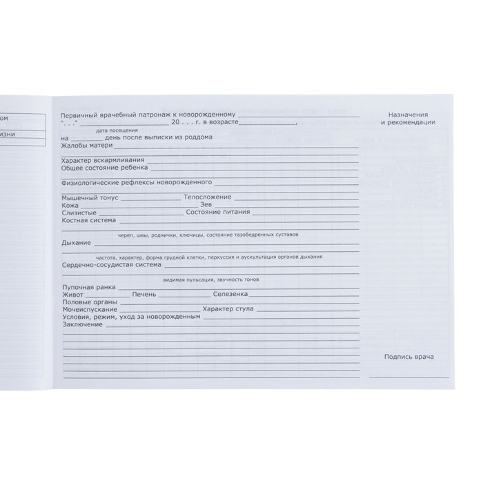 Медицинская карта ребенка Форма №112/у, 80 листов, Коты аристократы