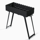 Мангал с ножками FIREGRILL, 74.7×37.5×72.3 см, 2 мм, длина жаровни 65 см - Фото 1