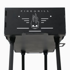 Мангал с ножками FIREGRILL, 74.7×37.5×72.3 см, 2 мм, длина жаровни 65 см - Фото 8