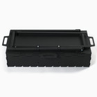 Мангал с ножками FIREGRILL, 74.7×37.5×72.3 см, 2 мм, длина жаровни 65 см - Фото 10