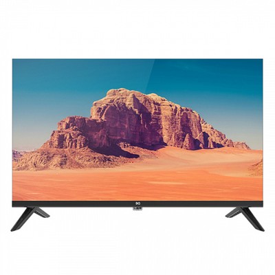 Телевизор BQ 24FS32B, 24", 1366x768, DVB-T2/T/C, HDMI 3, USB 2, черный