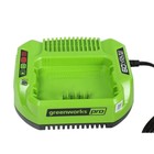 Зарядное устройство GREENWORKS G60UC, 60 В, 2 А, Li-Ion - Фото 3