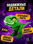 Игрушка - сюрприз «Dino. Зубастики», подвижные детали, 4 фигурки динозавров, МИКС - Фото 2