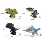 Игрушка - сюрприз «Dino. Зубастики», подвижные детали, 4 фигурки динозавров, МИКС - Фото 4