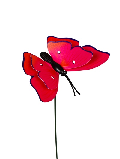 Штекер «Бабочка Дельфиус», 25 см, набор 15 шт., МИКС