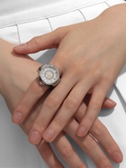 Кольцо «Время» часы круг, цвет серебряно-золотой - Фото 5