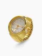 Кольцо «Время» часы круг, цвет золото - Фото 1