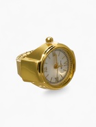 Кольцо «Время» часы круг, цвет золото - Фото 4