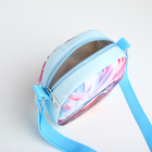 Сумка детская «Автомобиль», на молнии, голубая - Фото 3