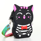 Сумка детская для девочки на молнии, чёрная - Фото 2