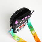 Сумка детская для девочки на молнии, чёрная - Фото 4