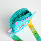 Сумка детская «Котейка», для девочки, поп ит, на молнии, морская волна - Фото 4