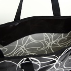 Сумка хозяйственная на молнии, 18 л, 40×15×30 см, чёрная - Фото 4