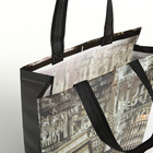 Сумка хозяйственная без застёжки, коричневая - Фото 3