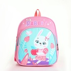 Рюкзак детский «Зайчик», «Выбражулька», на молнии, с карманами, 23×14×30 см, розовый - Фото 3