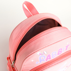 Рюкзак детский на молнии, "Выбражулька", цвет розовый - фото 12120325