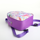 Рюкзак детский на молнии, "Выбражулька", цвет сиреневый - фото 12120397