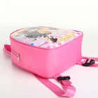 Рюкзак детский для девочки на молнии «Выбражулька», розовый - Фото 6