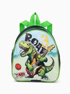 Рюкзак детский «Выбражулька», на молнии, размер 21×8×23 см, зелёный/синий 10530052