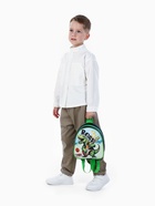 Рюкзак детский «Выбражулька», на молнии, размер 21×8×23 см, зелёный/синий 10530052