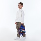 Рюкзак детский для мальчика на молнии «Выбражулька», синий - Фото 6