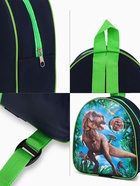 Рюкзак детский «Выбражулька», на молнии, размер 21×8×23 см, зелёный - Фото 9