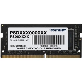 Память DDR4 16GB 3200MHz Patriot PSD416G320081S Signature RTL PC4-25600 CL22 SO-DIMM 260-pi   106683 10668393