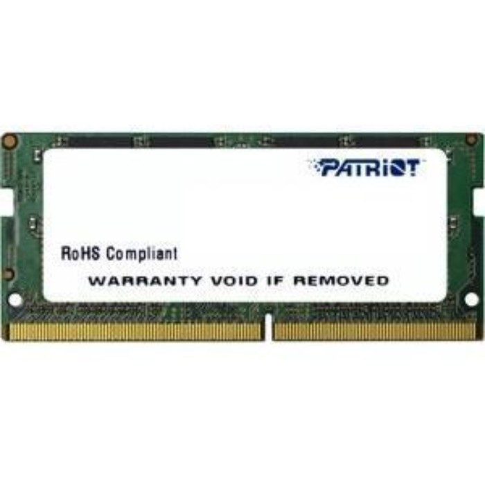 Память DDR4 8GB 2133MHz Patriot PSD48G213381S Signature RTL PC4-17000 CL15 SO-DIMM 260-pin   1066839 - Фото 1