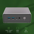 Неттоп Digma Pro Minimax U1 i5 1235U (1.3) 8Gb SSD256Gb UHDG noOS GbitEth WiFi BT 60W темно   106684 - Фото 2