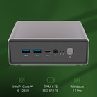 Неттоп Digma Pro Minimax U1 i5 1235U (1.3) 8Gb SSD512Gb UHDG Windows 11 Professional GbitEt   106684 - Фото 2