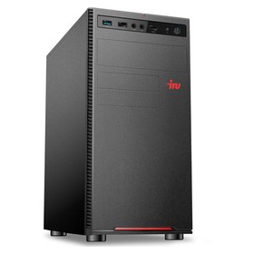 ПК IRU Corp 312 MT PG G5400 (3.7) 8Gb SSD256Gb UHDG 610 Free DOS GbitEth 400W черный (20185   106685