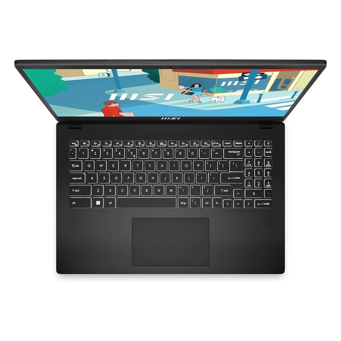 Ноутбук MSI Modern 15 H B13M-098RU Core i5 13420H 16Gb SSD512Gb Intel Iris Xe graphics 15.6   106687 - фото 51602715