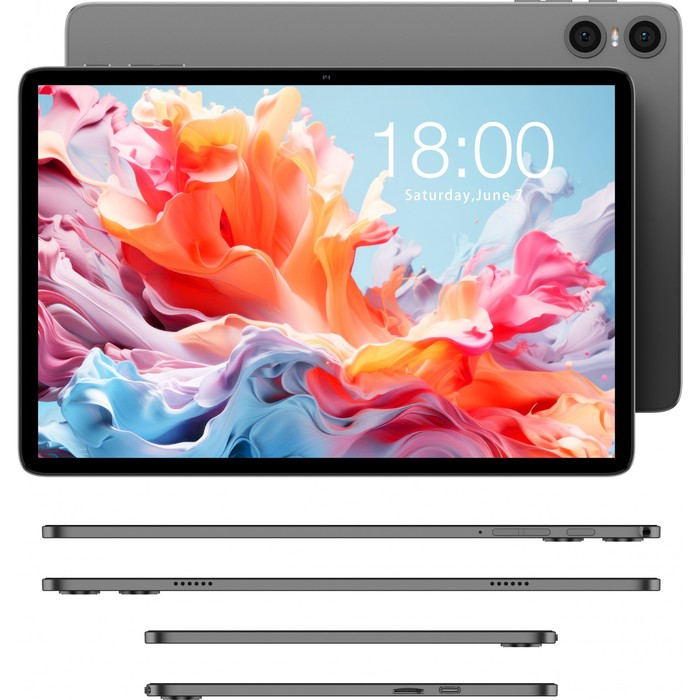 Планшет Teclast P30T A523 (1.8) 8C RAM4Gb ROM128Gb 10.1" IPS 1280x800 Android 14 серый 5Mpi   106688 - фото 51602921