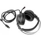 Наушники с микрофоном A4Tech Bloody J527 серый 2м мониторные USB оголовье (J527) - Фото 3