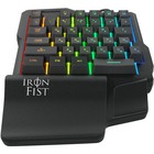 Игровой блок Оклик 701G IRON FIST черный USB for gamer LED (подставка для запястий) (119659   106689 - Фото 6