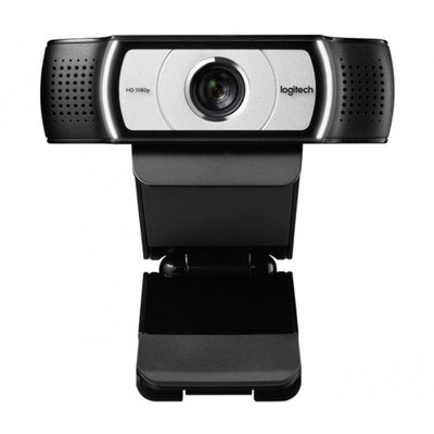 Камера Web Logitech HD Webcam C930c, 3 Мп, 1920×1080, USB 2.0, с микрофоном, чёрная