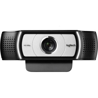 Камера Web Logitech HD Webcam C930c, 3 Мп, 1920×1080, USB 2.0, с микрофоном, чёрная