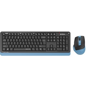 Клавиатура + мышь A4Tech Fstyler FGS1035Q клав:черный/синий мышь:черный/синий USB беспровод   106689
