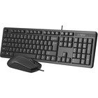 Клавиатура + мышь A4Tech KR-3330 клав:черный мышь:черный USB - Фото 3