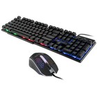 Клавиатура + мышь Оклик 400GMK клав:черный мышь:черный USB LED (1546779) - фото 51599166 Клавиатура + мышь Оклик 400GMK клав:черный мышь:черный USB LED (1546779) - фото 51599166