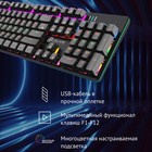 Клавиатура Оклик 990 G2 механическая черный USB Multimedia for gamer LED (1875240) - Фото 4