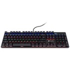 Клавиатура Оклик 990 G2 механическая черный USB Multimedia for gamer LED (1875240) - Фото 6