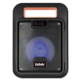 Колонки BBK BTA603 1.0 черный 20Вт портативные
