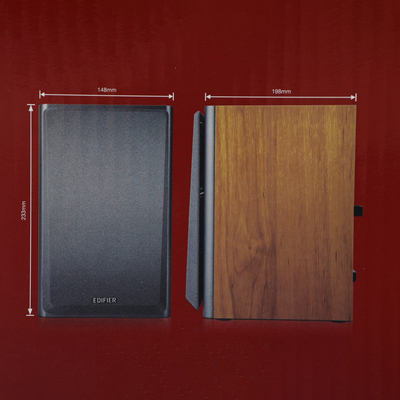 Колонки Edifier R1000T4, формат акустики 2.0, 24 Вт, МДФ, от сети, коричневый